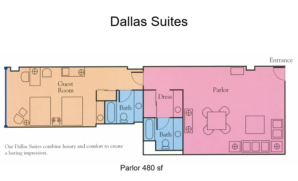 Dallas Suite Floorplan