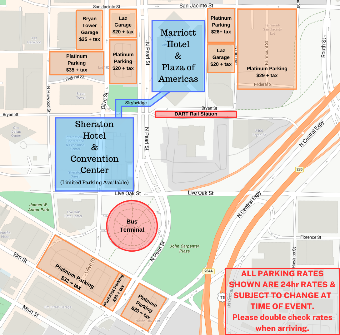 TFF 2026 Parking Map